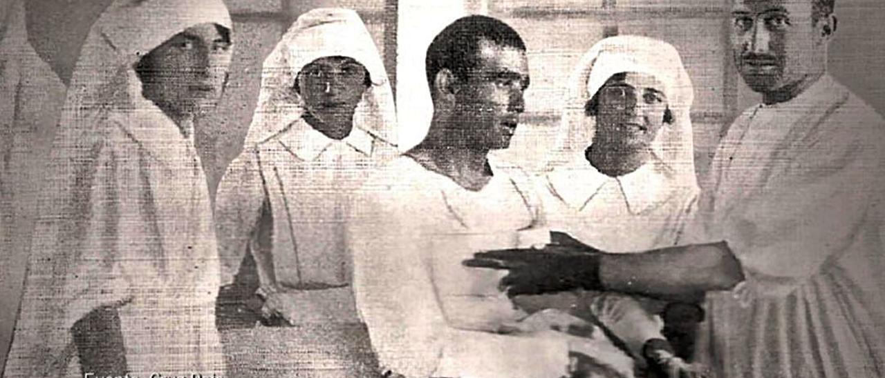 Guerra de Melilla damas enfermeras.