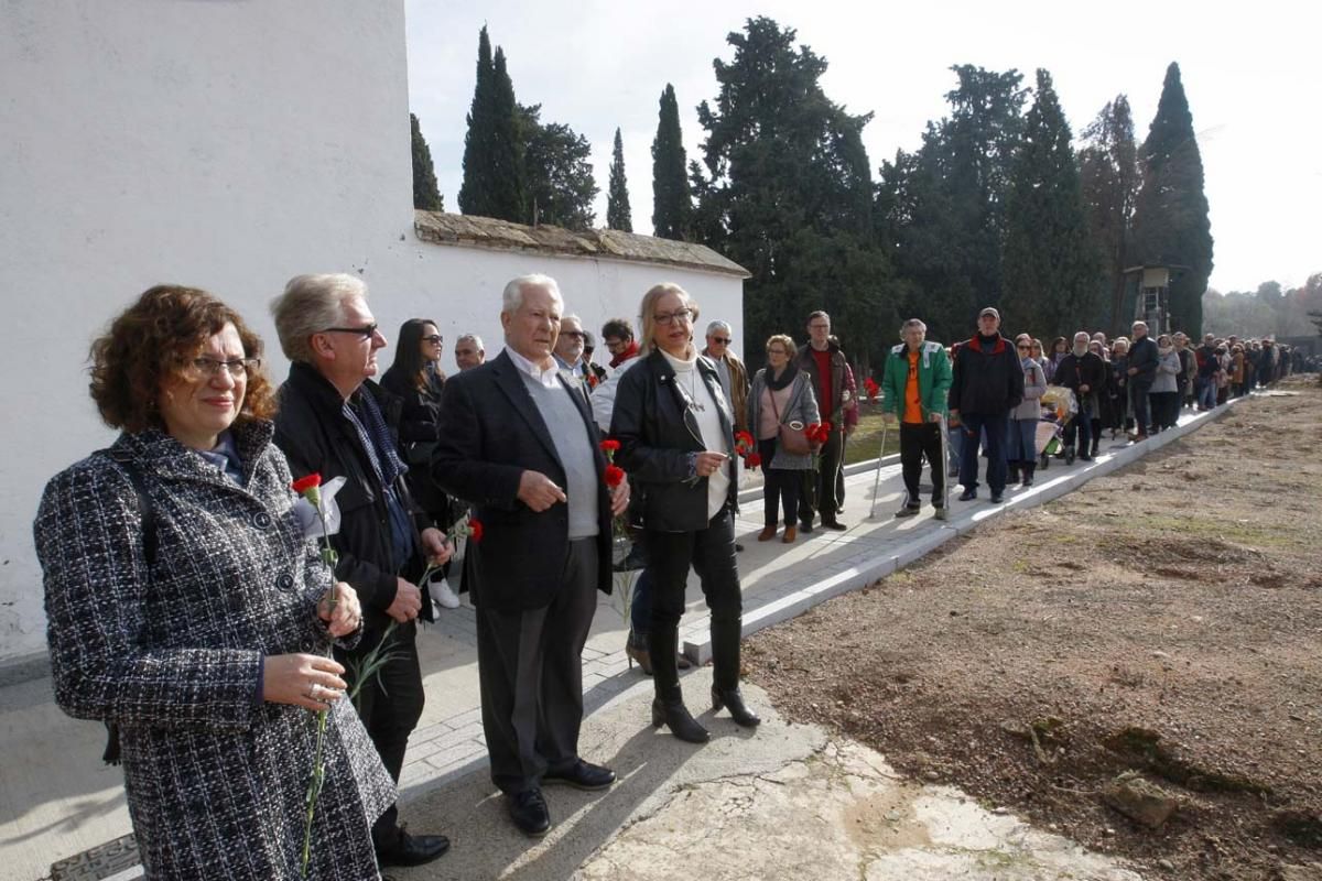 Reivindican la memoria de las víctimas del franquismo en el Día de los Derechos Humanos