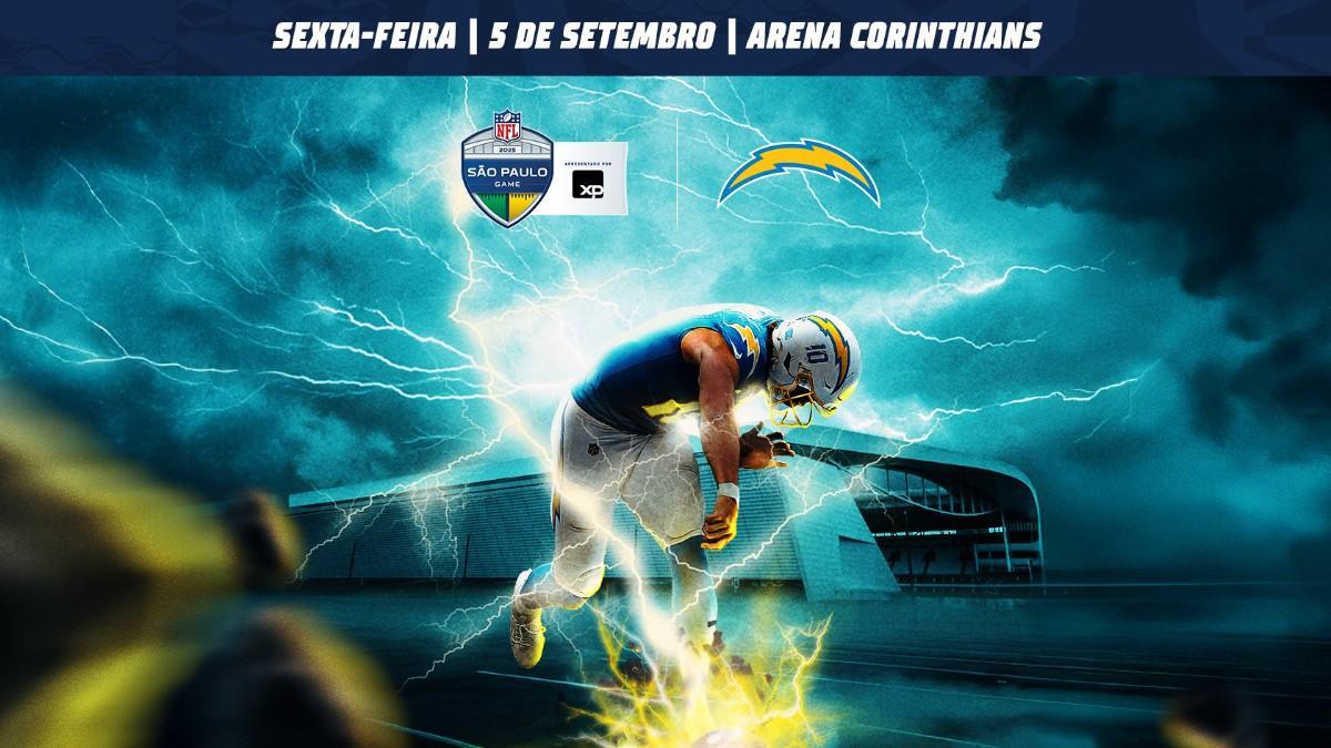 Cartel de la vuelta de la NFL a São Paulo 2025