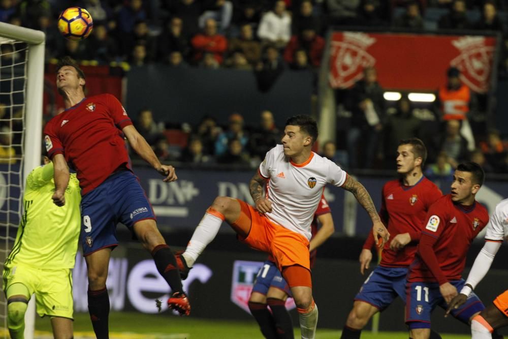 Las imágenes del Osasuna - Valencia