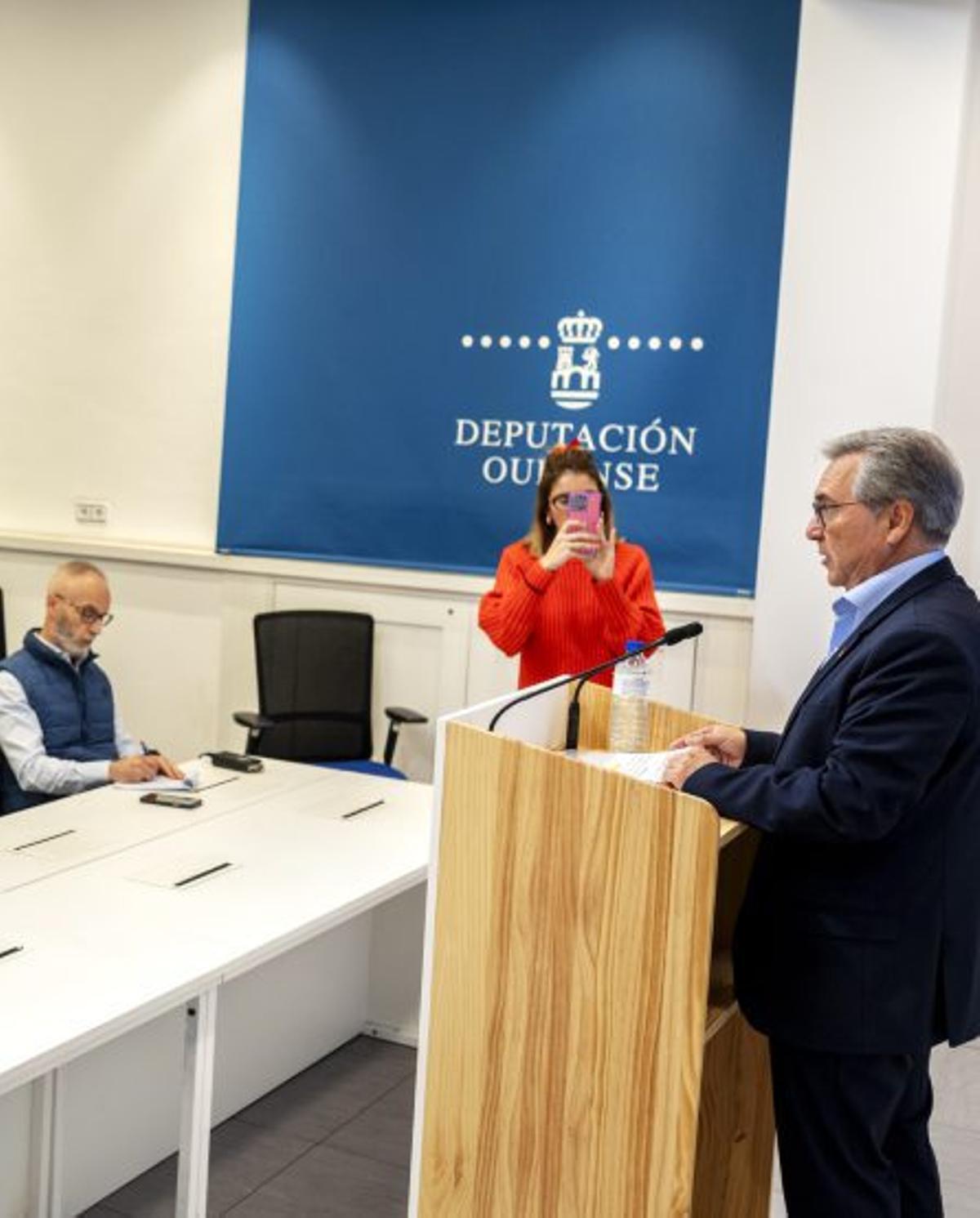 Rueda de prensa de Luis Menor.