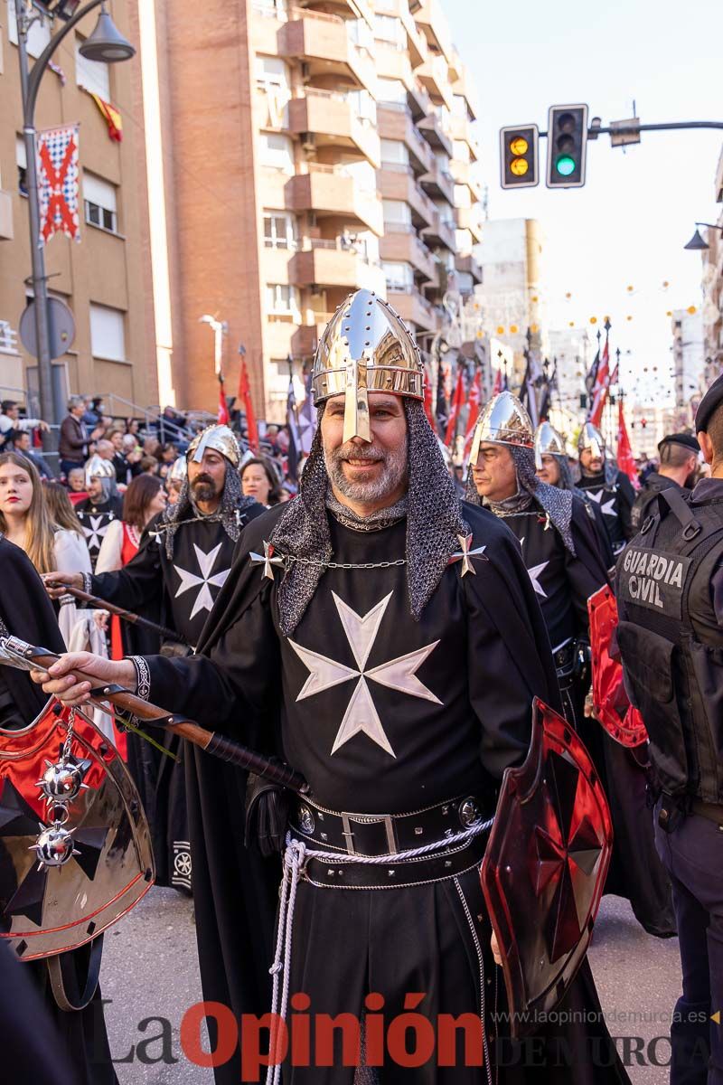 Procesión de subida a la Basílica en las Fiestas de Caravaca (Bando Cristiano)