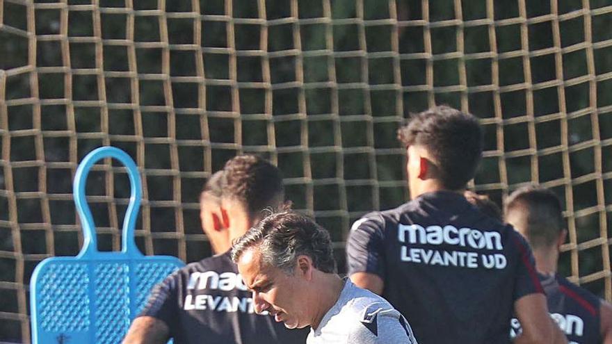 Una imagen de Javi Pereira durante un entrenamiento | JM. LÓPEZ