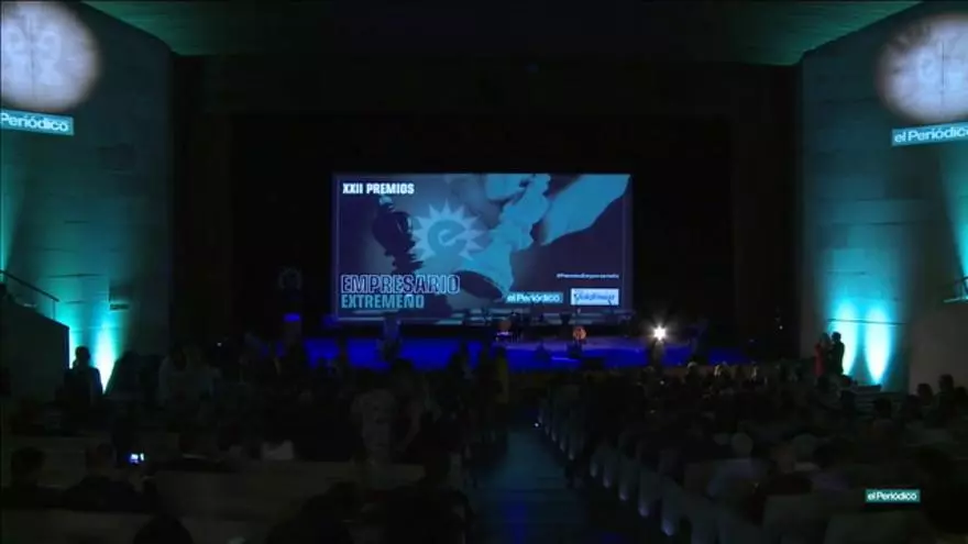 Vídeo | Gala de los premios Empresario Extremeño del Año 2017