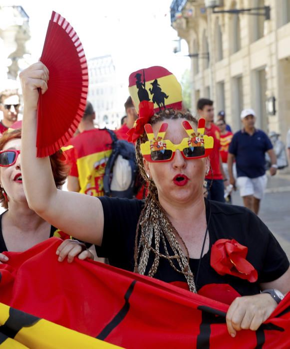 Eurocopa 2016: Los aficionados españoles toman las gradas