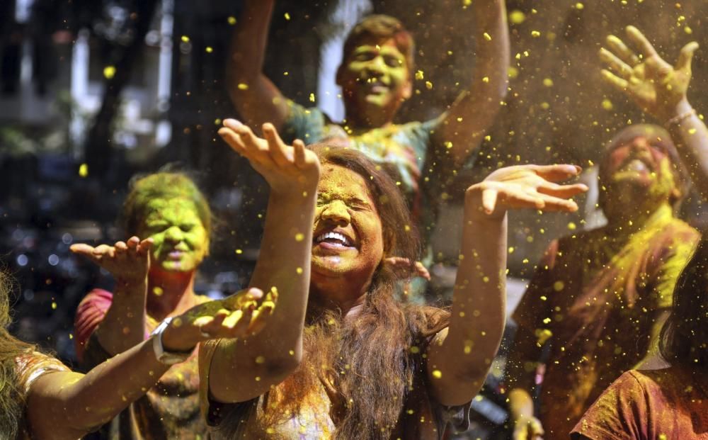 Festival Holi a la Índia