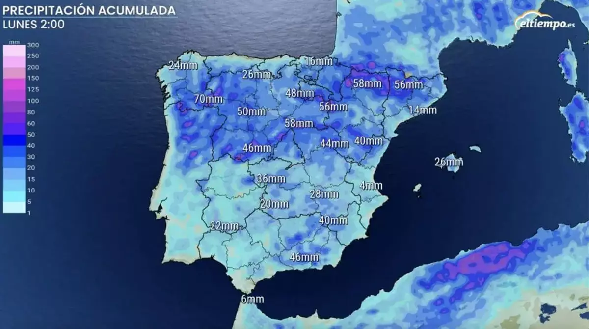 Mario Picazo es pronuncia sobre el temps per a aquest cap de setmana: aquí es donaran les pluges més intenses