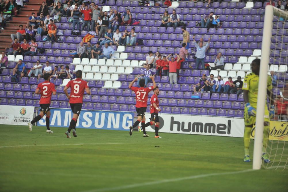 El Mallorca se salva en Valladolid