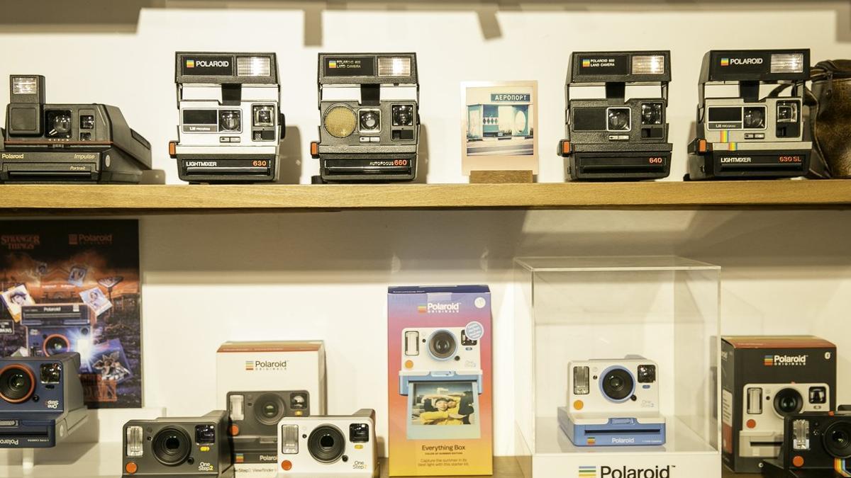 Cámaras Polaroid de la tienda Chandal