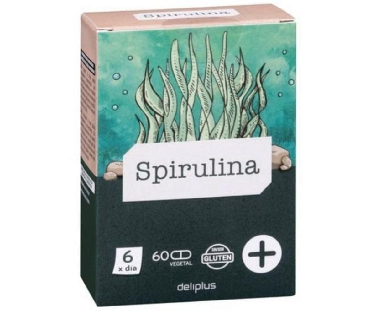 La caja de Espirulina que comercializa Mercadona.
