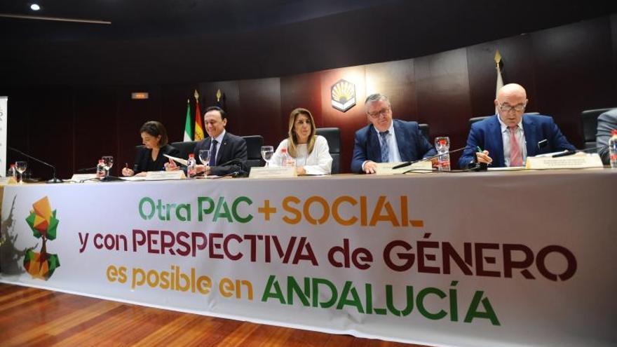 Susana Díaz se compromete a luchar para lograr una PAC más justa y social