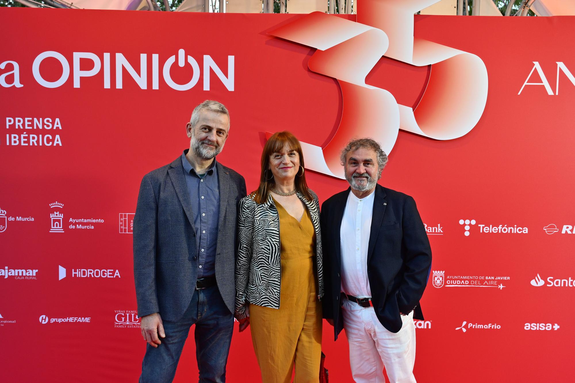 PEPE YAGUES Y CARMEN BAENA Y JAVIER LORENTE