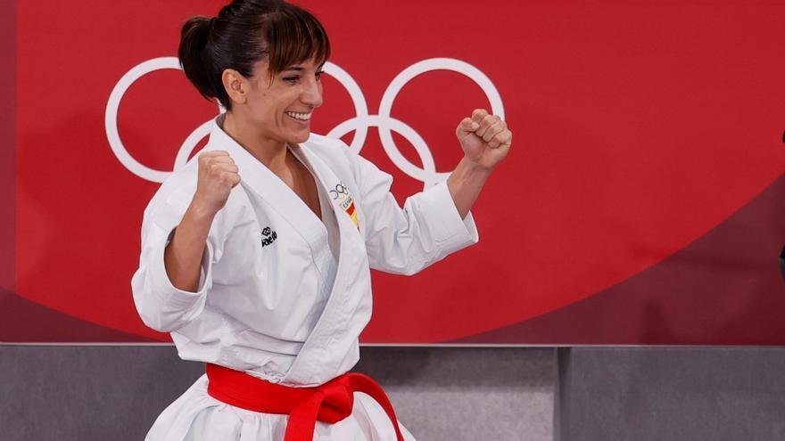 Sandra Sánchez conquista en kárate la segunda medalla de oro para España