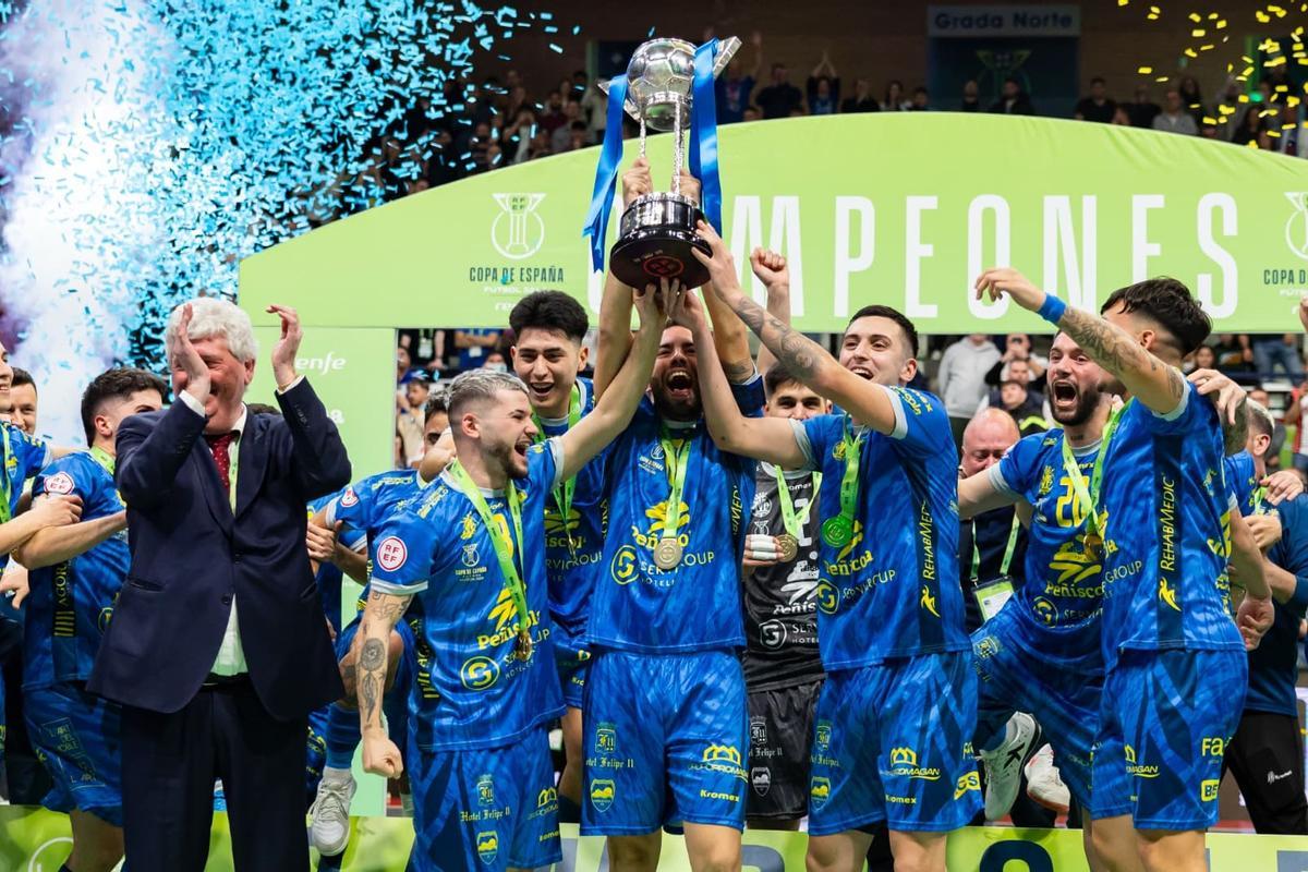 Peñíscola, campeón de la Copa de España