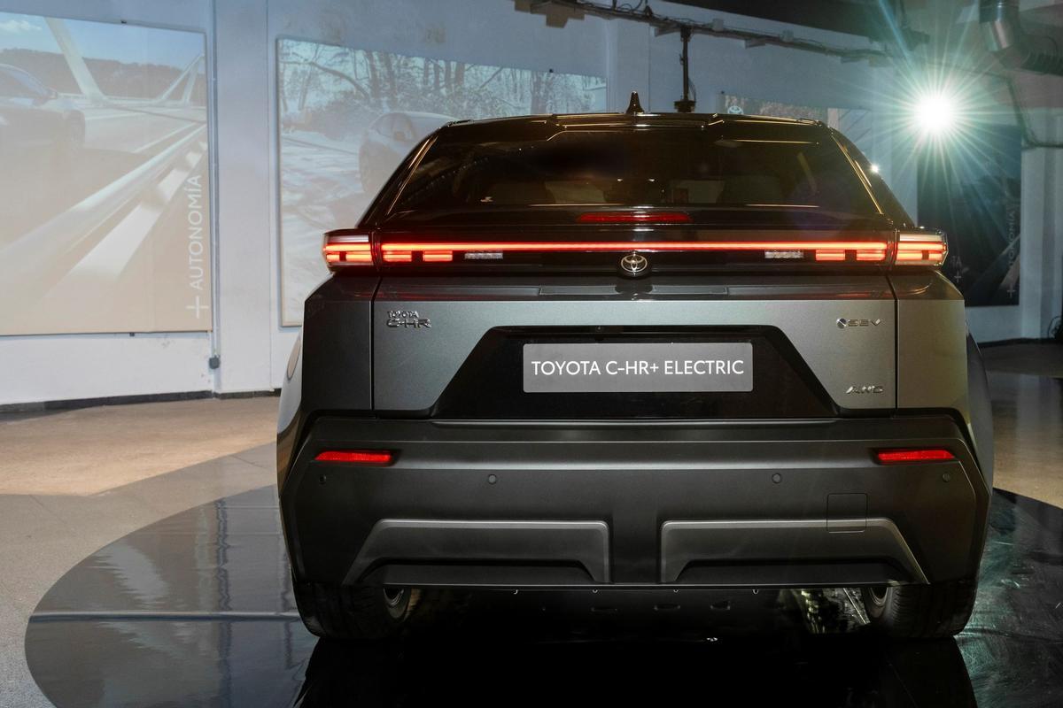 El nou Toyota C-HR+ Electric té un disseny únic