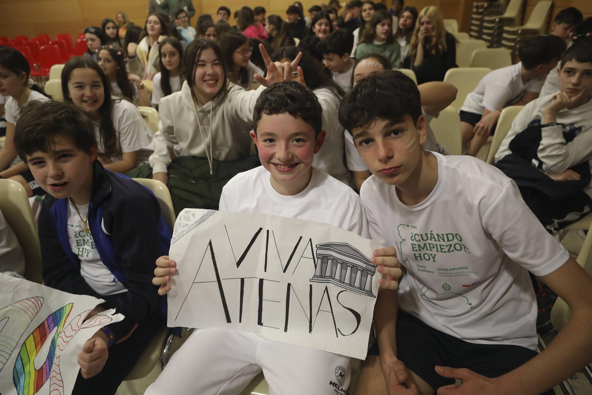 El colegio Auseva celebra una jornada sobre las olimpiadas