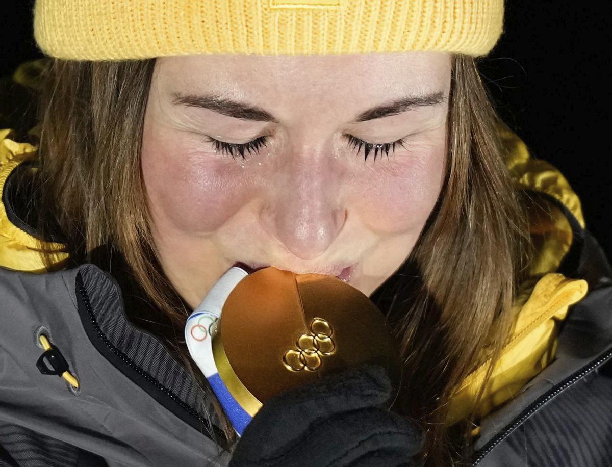 „No es por la medalla, que también, sino ...“ (Es geht gar nicht so sehr um die Medaille, sondern um ...)