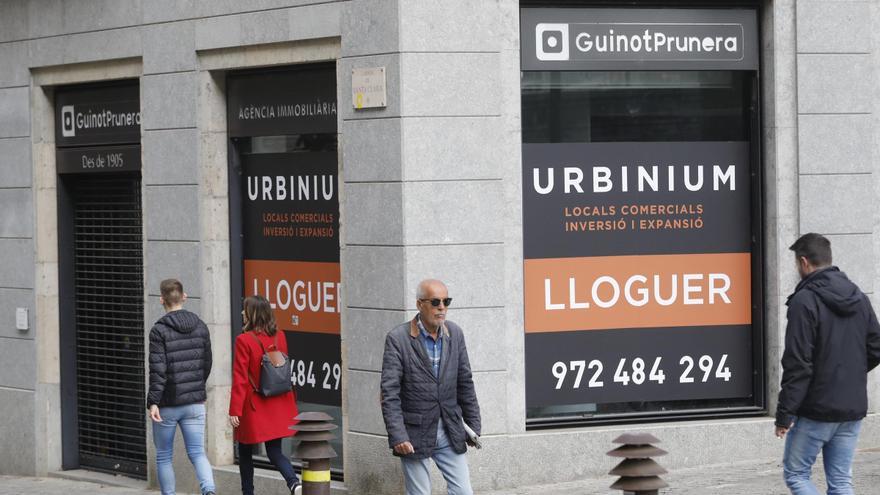 Girona és una  de les capitals on és més rendible llogar un local