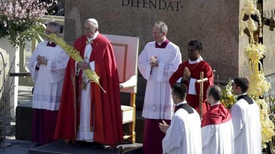 Palma ilicitana en el Vaticano