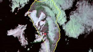 L’Astrofísic de les Canàries capta un escenari insòlit de La Palma després de l’erupció del volcà