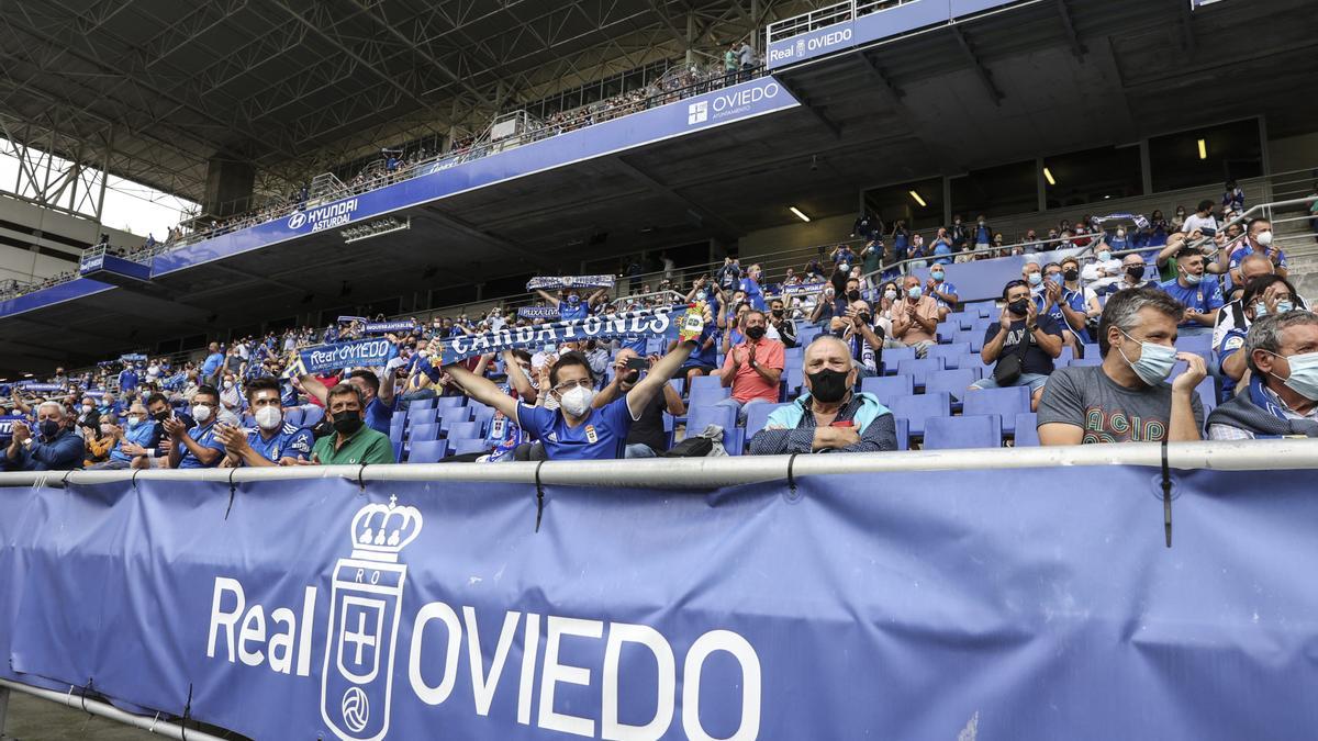 El partido del Real Oviedo, en imágenes