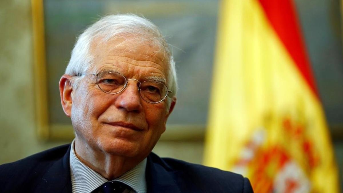 undefined47996676 file photo  spain s foreign minister josep borrell talks dur190503184515