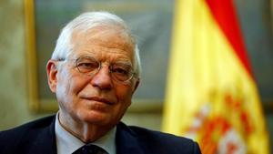 El ministro de Asuntos Exteriores, Josep Borrell. 
