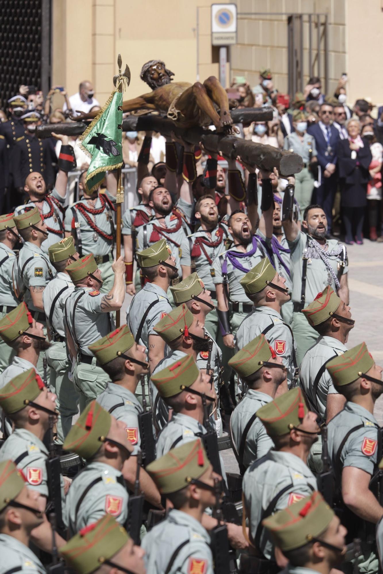 Las imágenes del traslado de la Legión del Cristo de la Buena Muerte de Mena