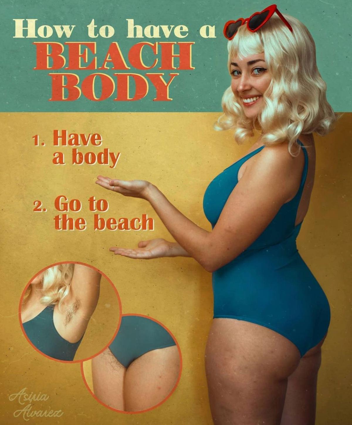 How to have a beach body.