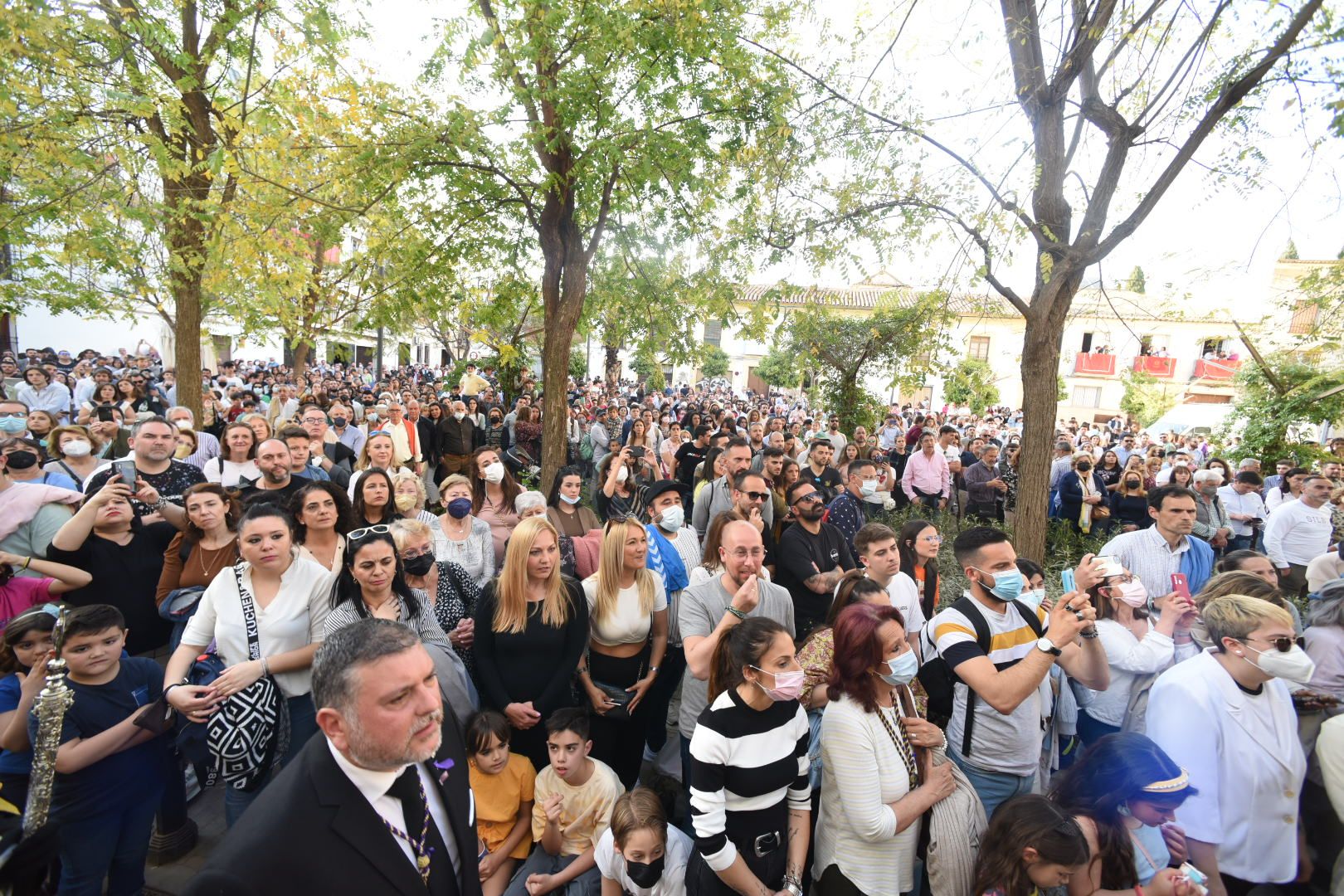 Las Angustias vuelve a recorrer las calles del barrio de San Agustín