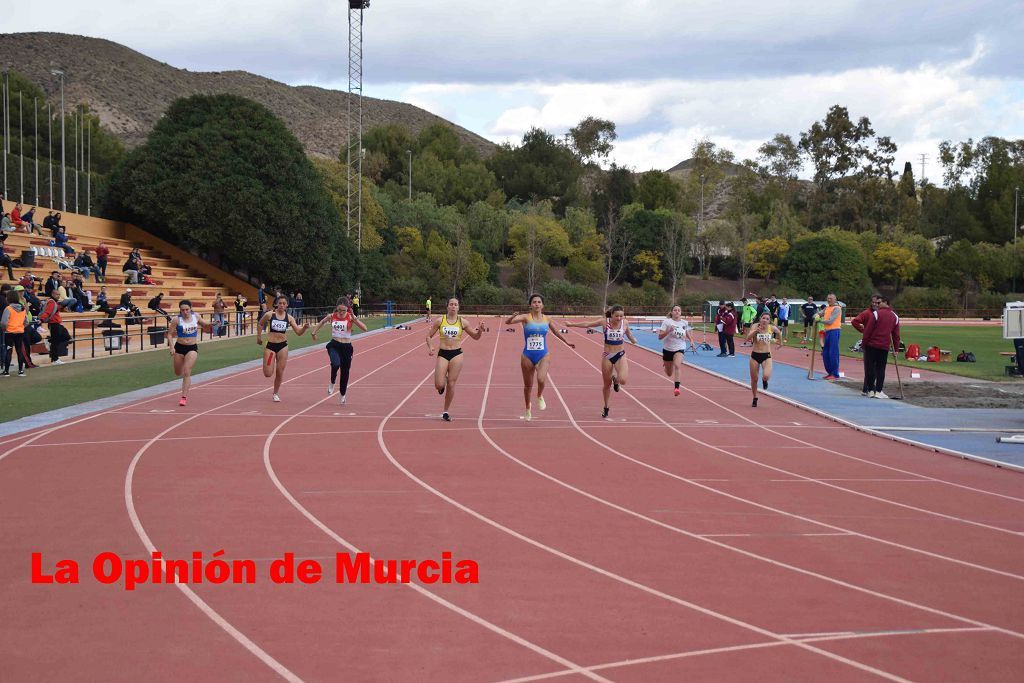 Regional absoluto y sub-23 de atletismo en Lorca