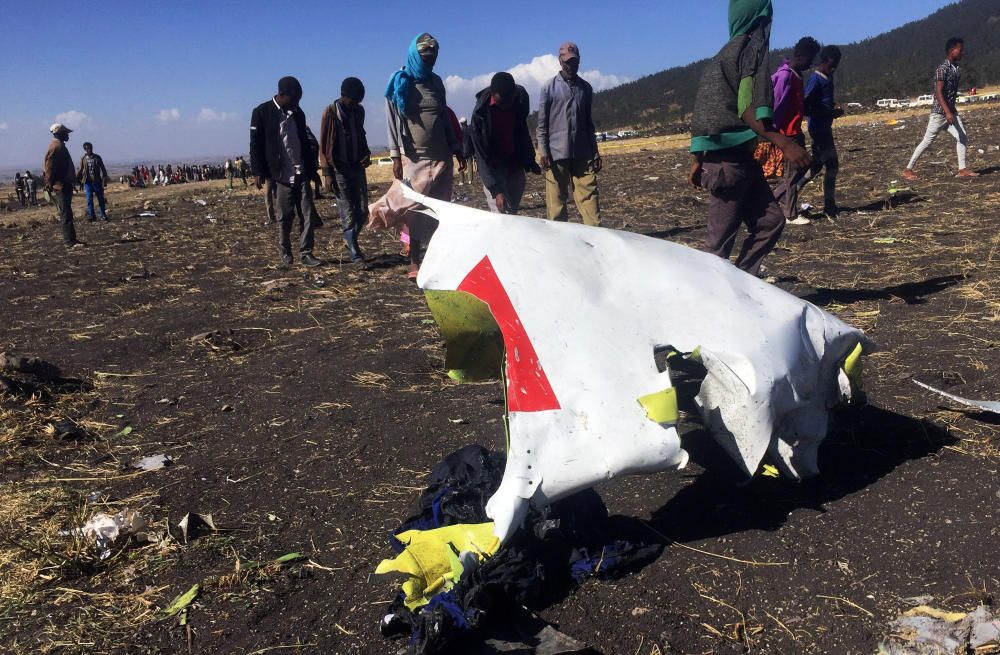 Un avió s'estavella a Etiòpia