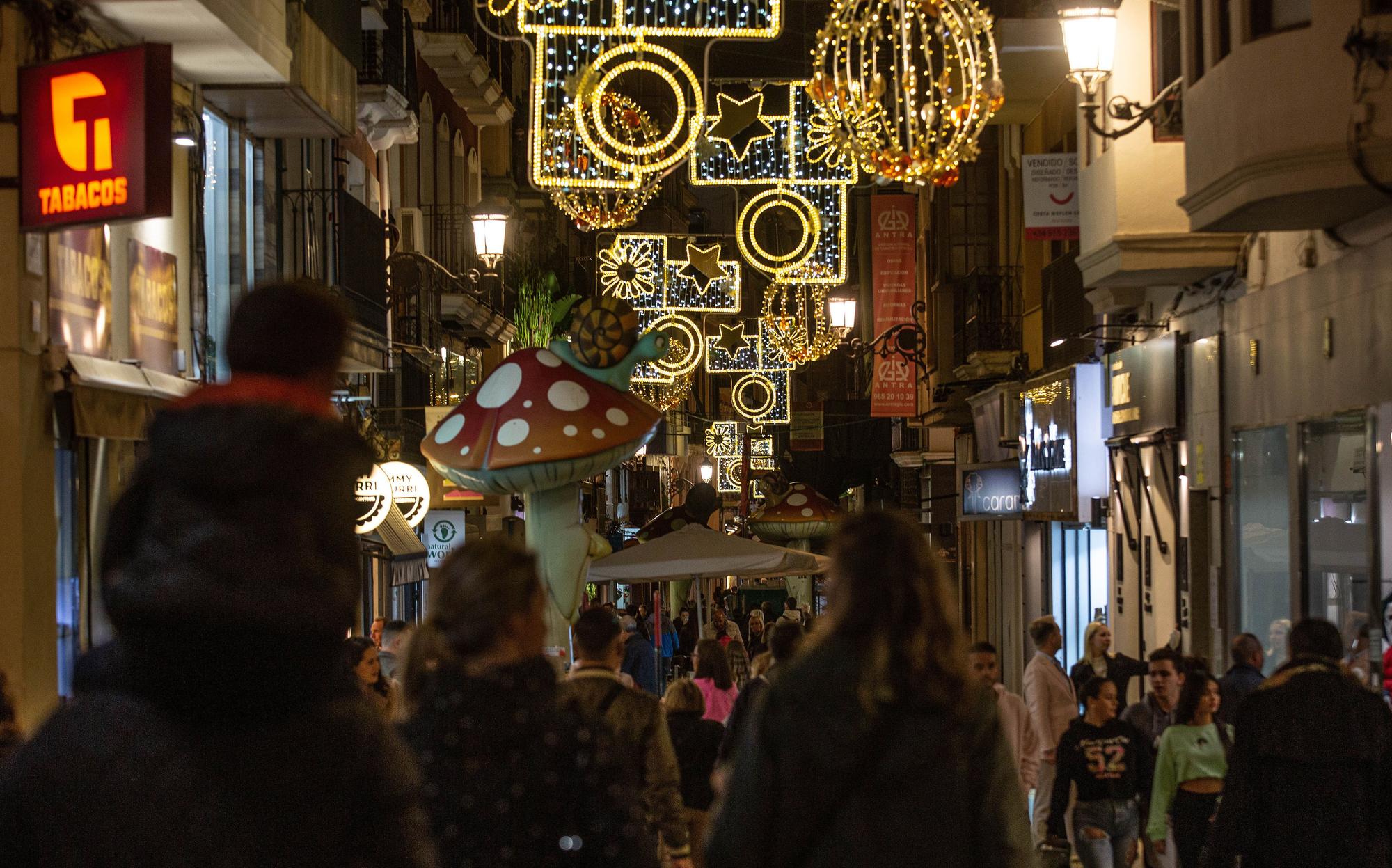 Alicante enciende la Navidad
