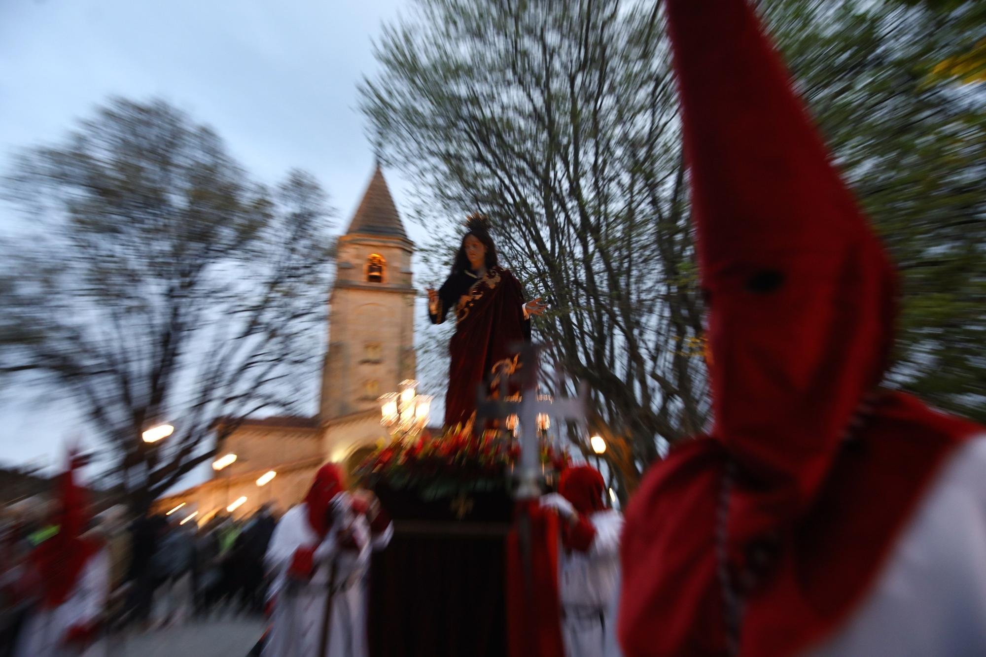 En imágenes: procesión del Miércoles Santo en Gijón