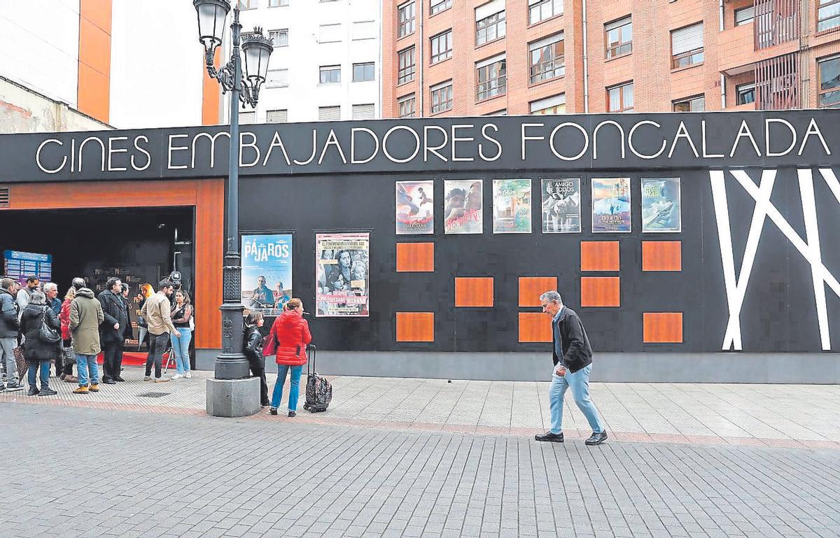 Los cines Embajadores Foncalada.