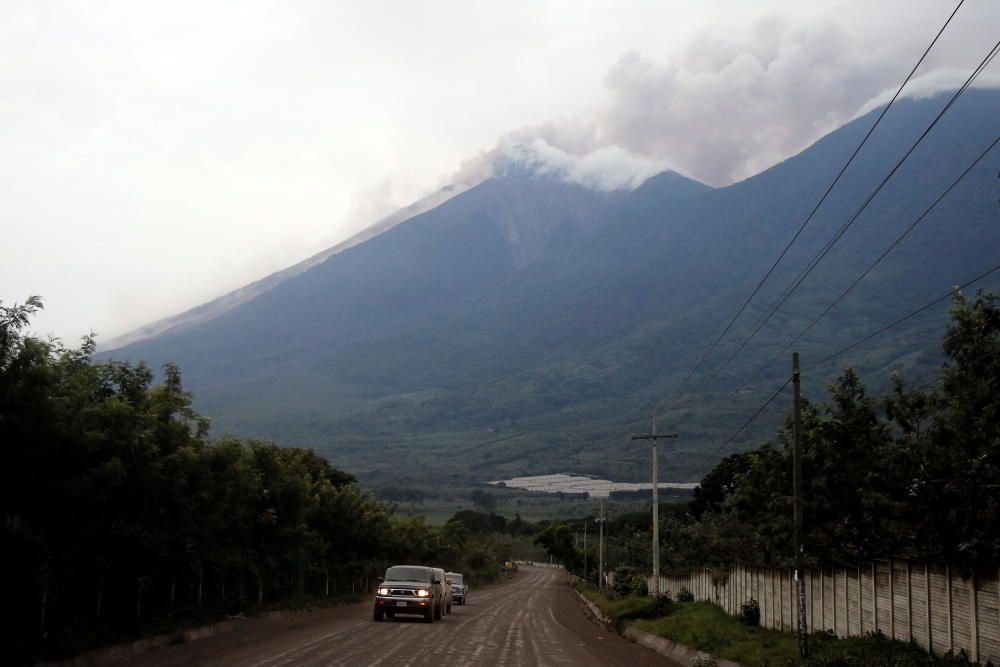 Erupció del Volcà de Foc a Guatemala