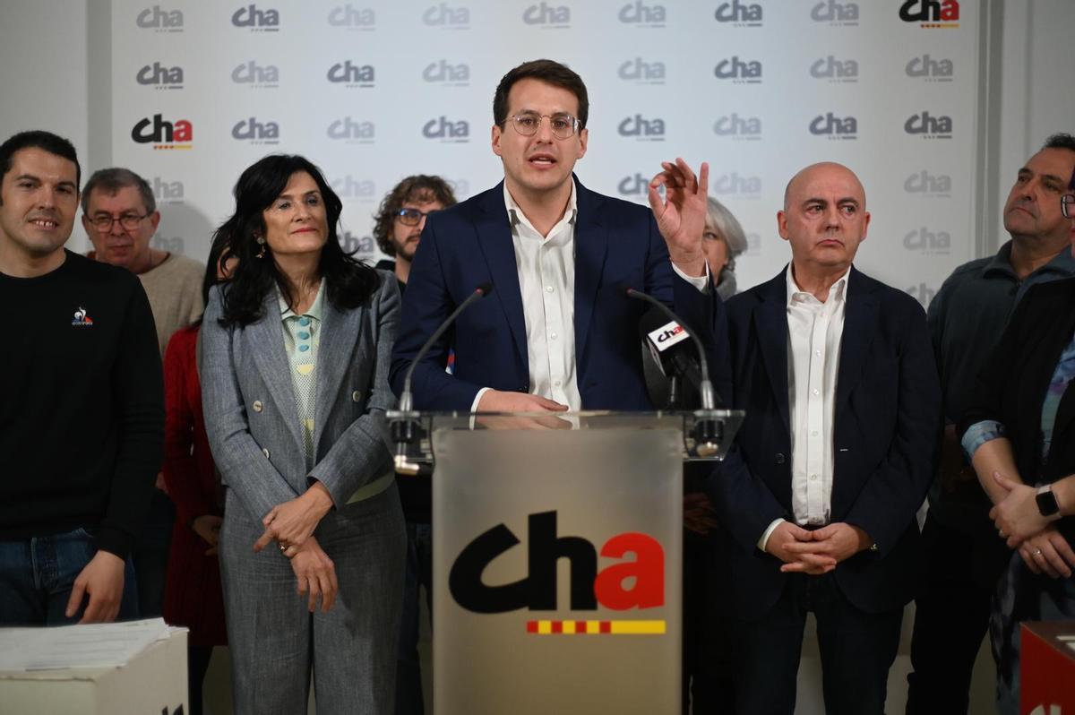 CHA presenta su candidatura por Zaragoza para el 8F