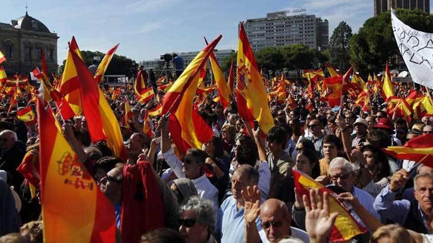 La manifestación de las víctimas de ETA se torna en contra del PP