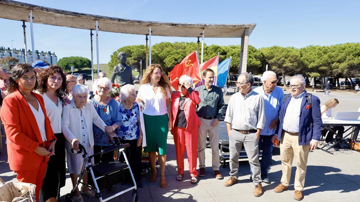 Los Niños de Rusia siguen mirando al mar desde Gijón 89 años después: "Ese día de la partida fue terrible"