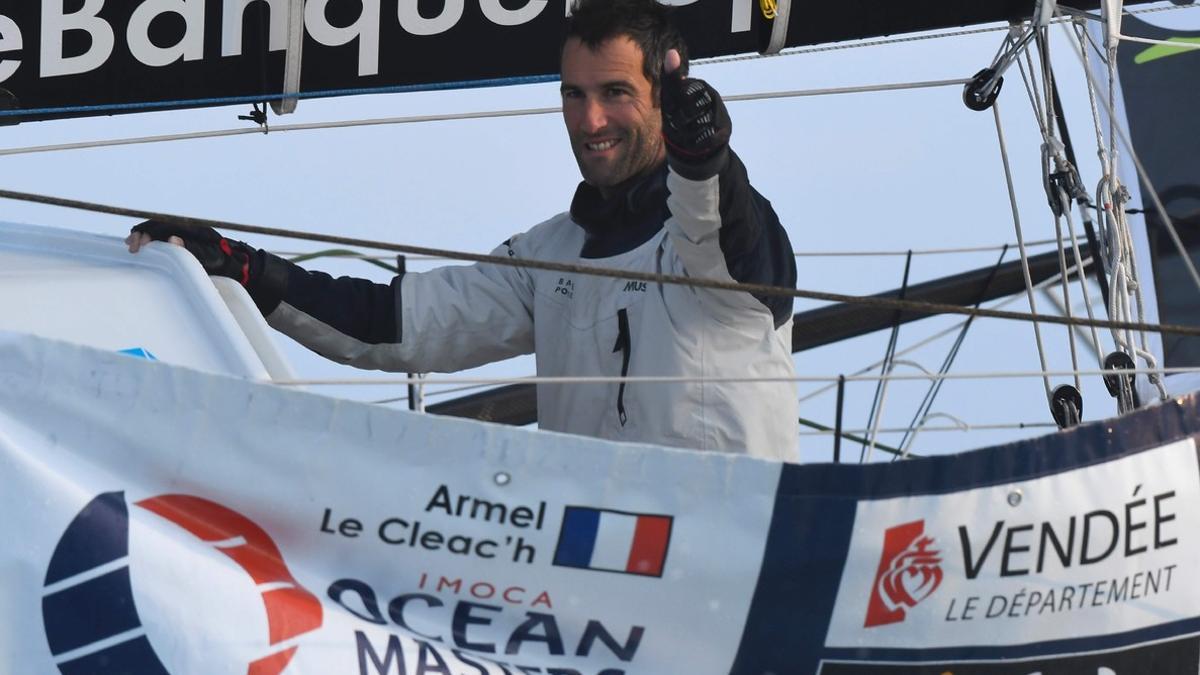 Armel Le Cléac'h , vencedor de la Vendée Globe 2017