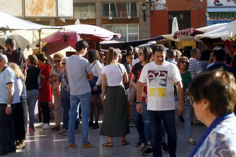 Mercado medieval en Zaragoza