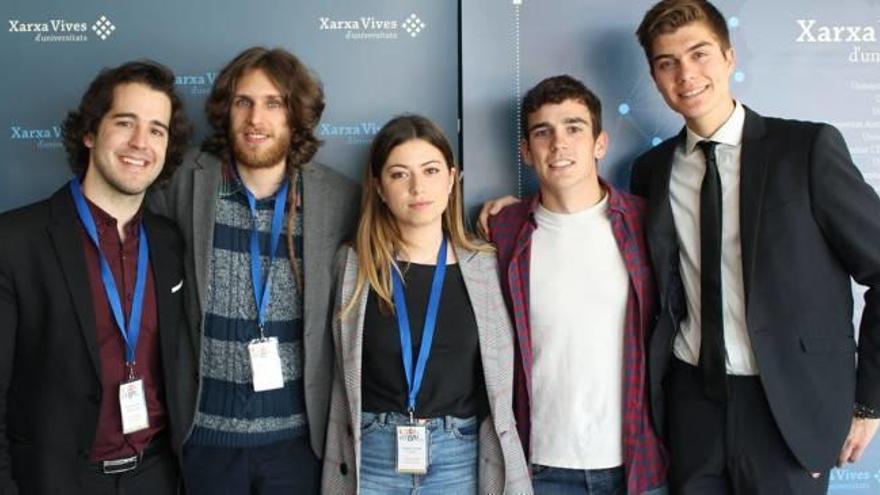 L&#039;equip de la Universitat de València que ha guanyat en la present edició.