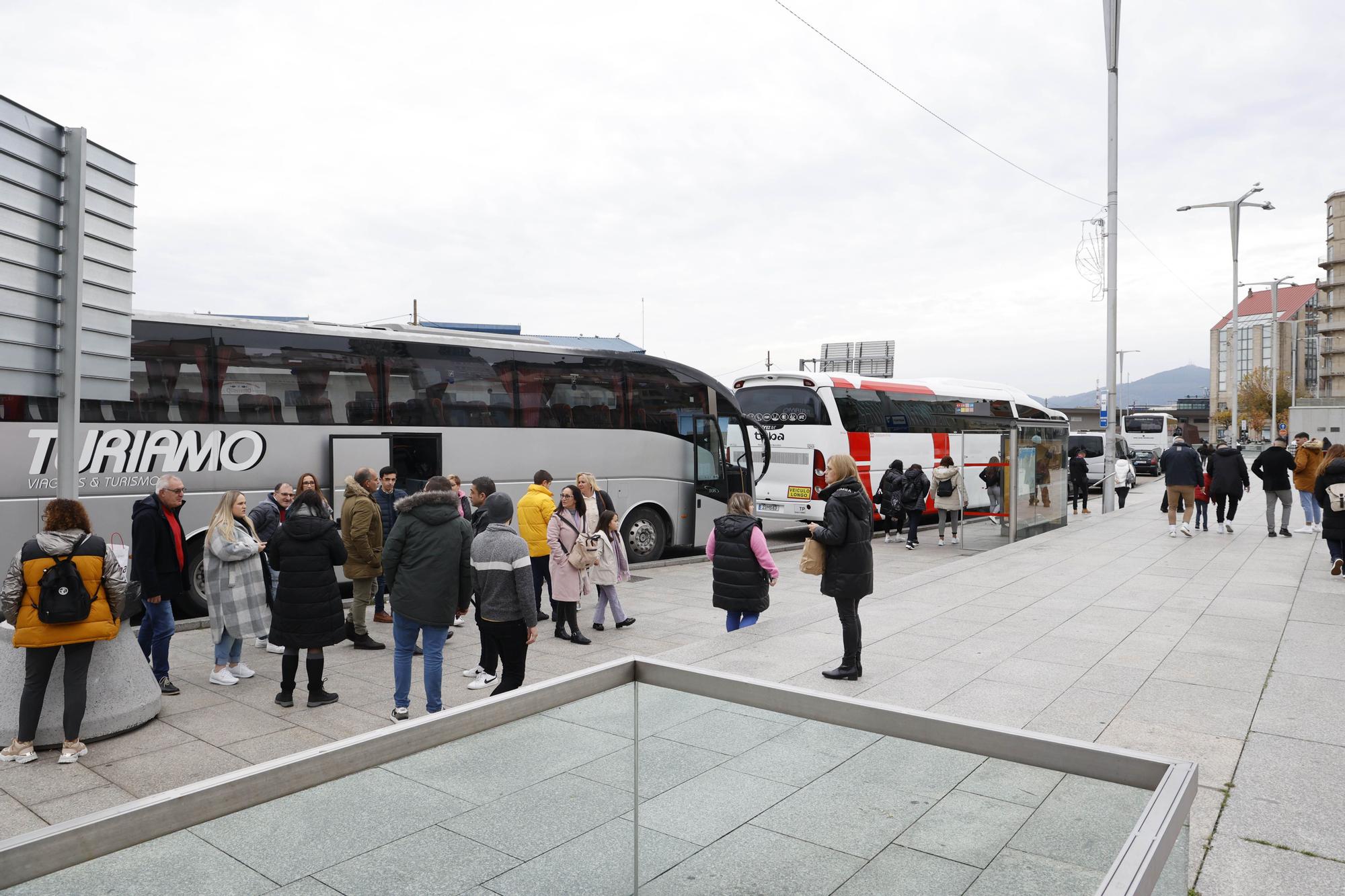 Vigo recibe un aluvión de visitantes durante los últimos días del puente