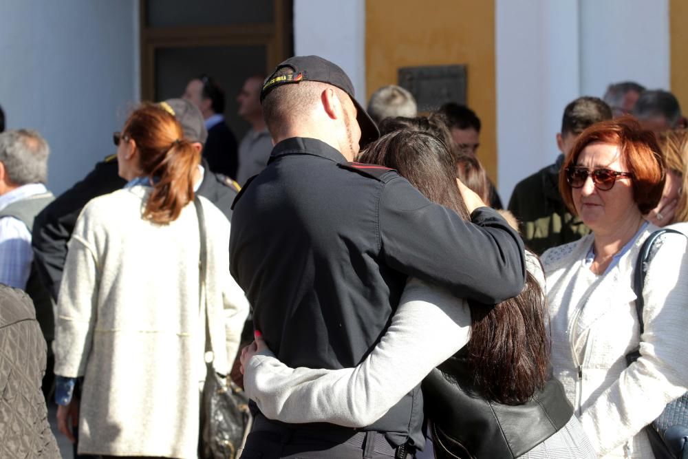 Despedida a la tripulación del Hespérides.