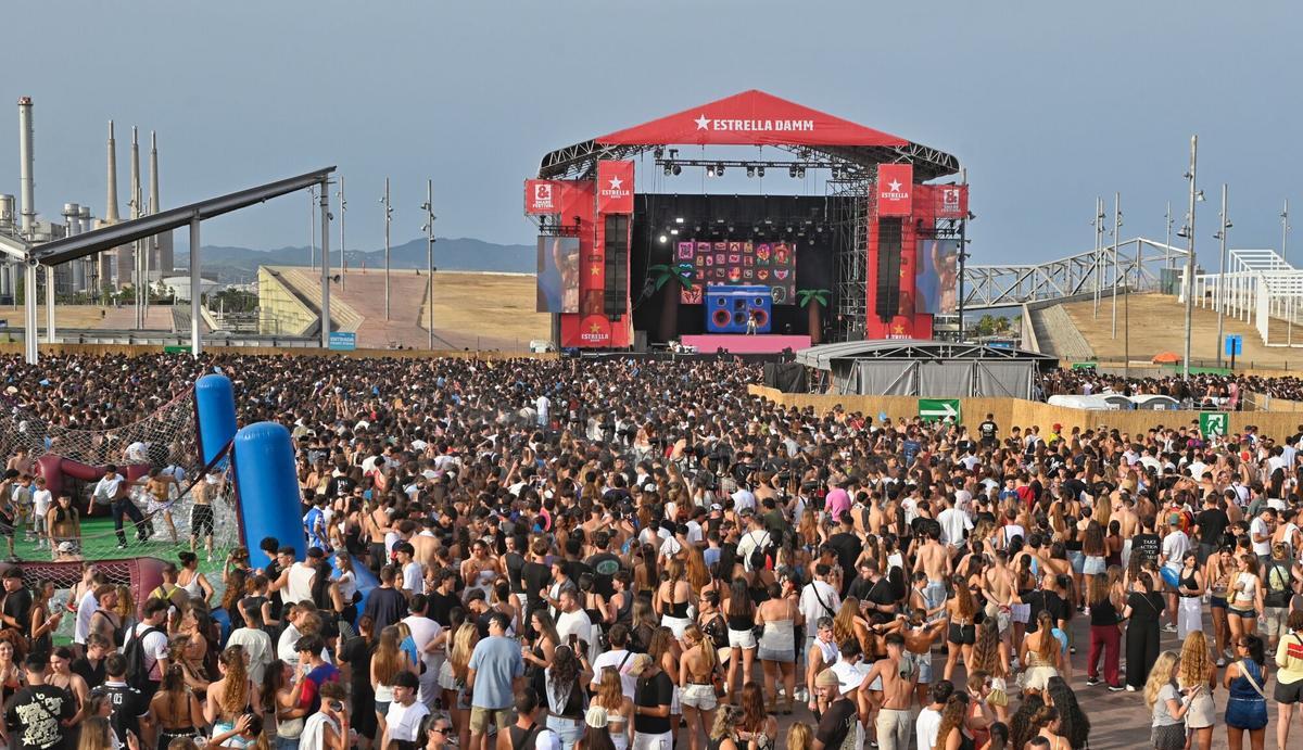 Ambiente y publico en el Share Festival