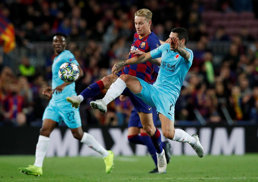 Champions League: Barcelona - Slavia de Praga