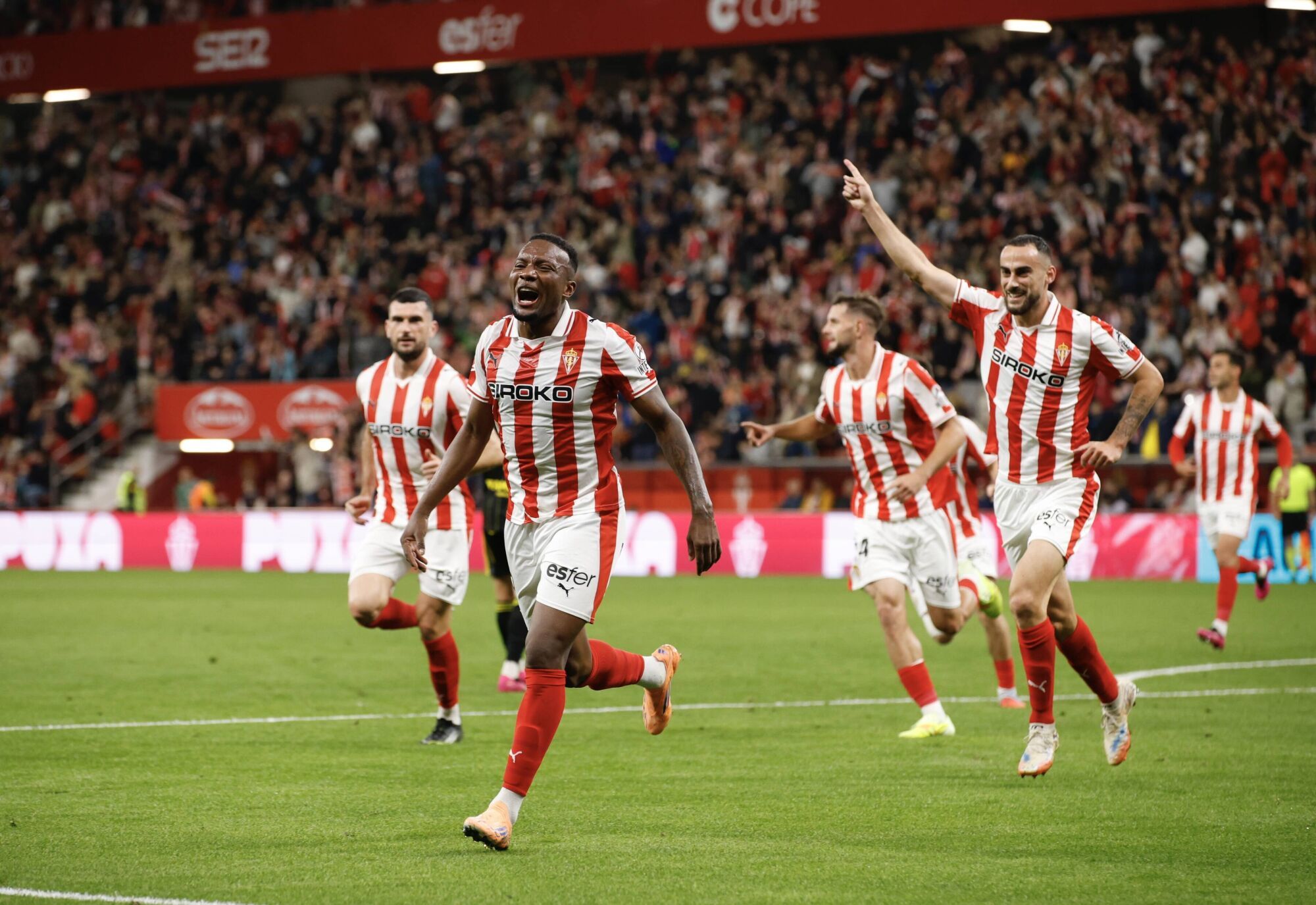 Los mejores momento del Sporting - Zaragoza