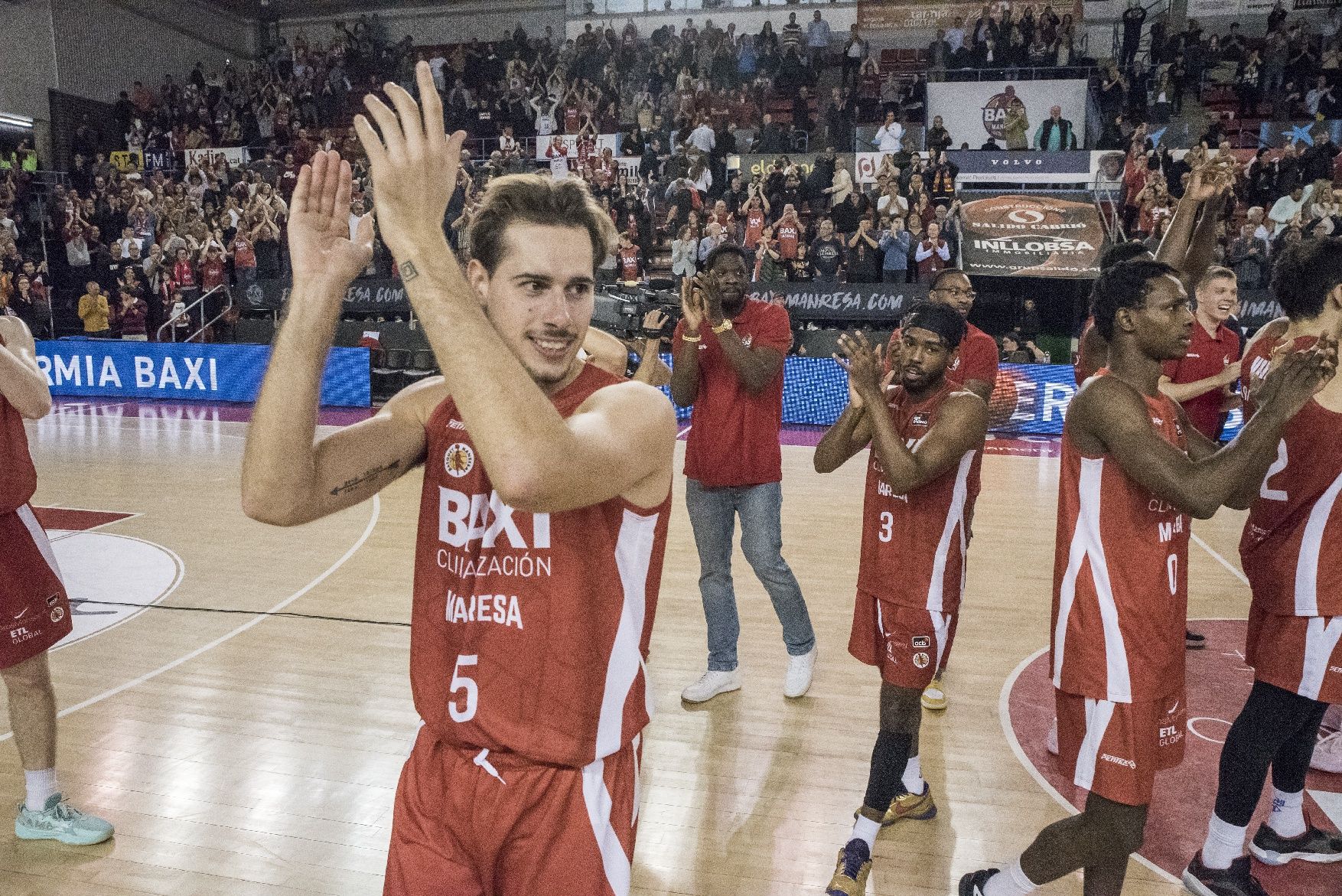 Les imatges de la victòria del Baxi contra el Baskonia