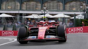 Carlos Sainz en el GP de Mónaco de F1