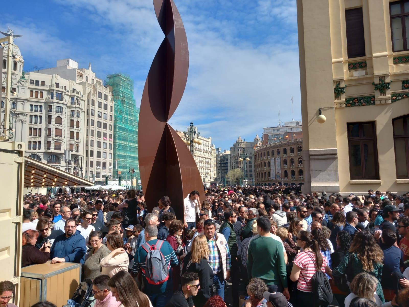 No cabe nadie más en València en el último fin de semana de las Fallas de 2023